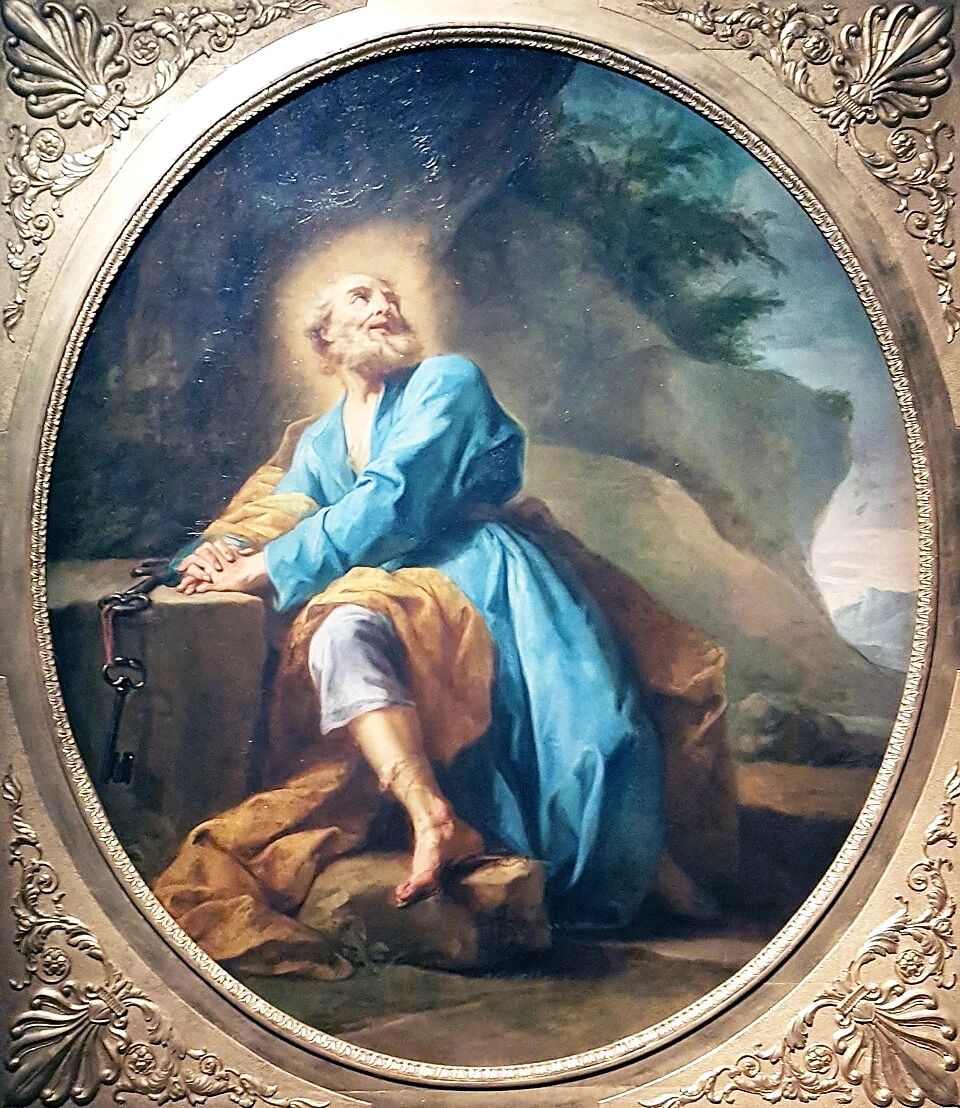 San Pietro in preghiera - Chiesa di Saint, Jacques, du, Haut, Pas, Parigi